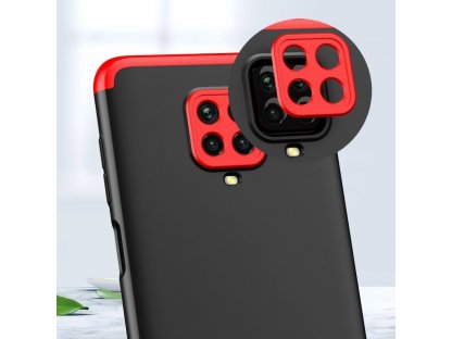 360 Protection Case pouzdro na přední i zadní část telefonu Xiaomi Redmi Note 9 Pro / Redmi Note 9S modré