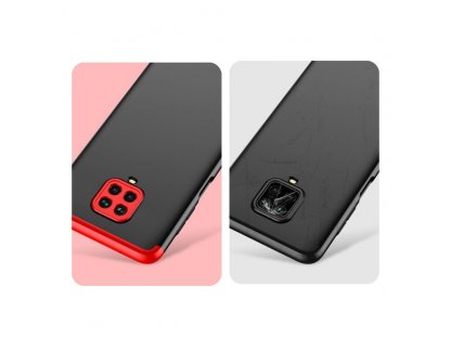 360 Protection Case pouzdro na přední i zadní část telefonu Xiaomi Redmi Note 9 Pro / Redmi Note 9S modré