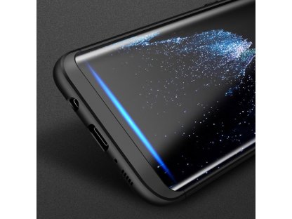 360 Protection pouzdro na přední i zadní část telefonu Samsung Galaxy S8 Plus G955 zlaté