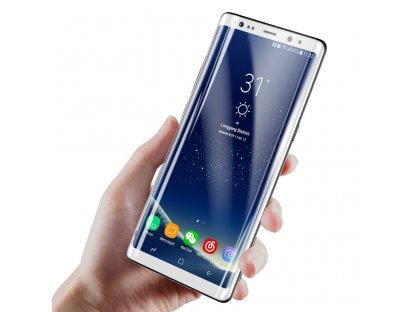 3D Arc tvrzené sklo s rámem přes celý displej Samsung Galaxy Note 8 G950 bílé