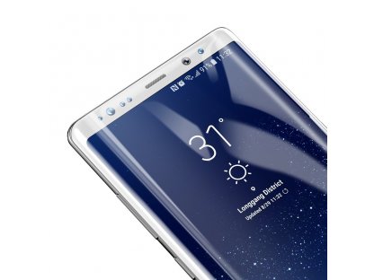 3D Arc tvrzené sklo s rámem přes celý displej Samsung Galaxy Note 8 G950 bílé