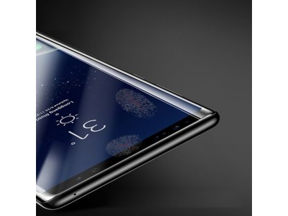 3D Arc tvrzené sklo s rámem přes celý displej Samsung Galaxy Note 8 G950 bílé