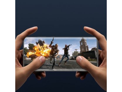 3D CP+MAX ultratenké tvrzené sklo na celý displej s rámem 0;33 MM 9H Samsung Galaxy S20 průsvitné