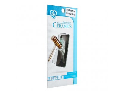 5D Full Glue Ceramic Glass - for Iphone 15 Pro Max black