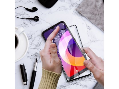 Keramické sklo 5D Full Glue pro Samsung Galaxy A05s - černé