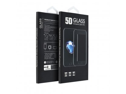 Tvrzené sklo 5D Full Glue pro Motorola G14 / G54 / G73 - černé