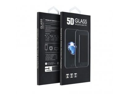 5D Full Glue Tempered Glass - for Samsung Galaxy A14 4G / A14 5G black