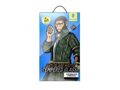 5D Mr. Monkey Glass - Apple iPhone 14 Pro black (Strong Privacy)