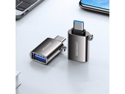 Adaptér USB 3.2 Gen 1 (samec) - USB-C (samice) černý (S-H151 Black)