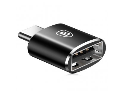 Adaptér z USB na USB Type-C černý