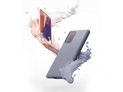 Air S ultratenké gelové pouzdro Samsung Galaxy Note 20 fialové (ADSG0024)