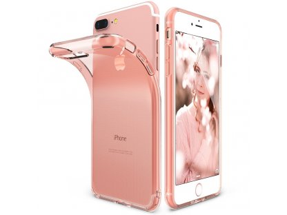 Air ultratenké gelové pouzdro iPhone 8 Plus / 7 Plus růžové