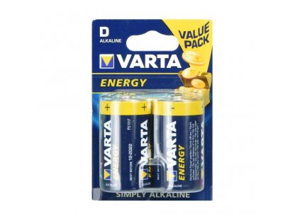 Alkalická baterie VARTA R20 (typ D) energy 2ks [4120].