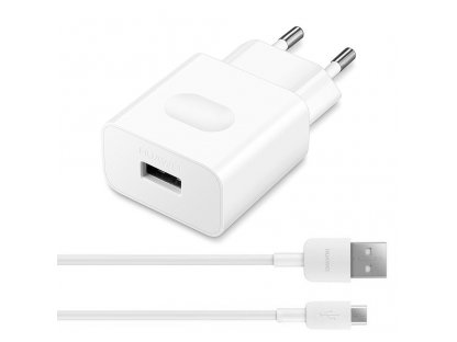 AP32 Quick Charger síťová nabíječka adaptér EU + kabel micro USB 9V/5V 2A 1M bílá