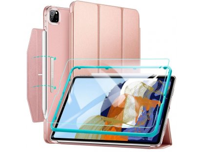 ASCEND TRIFOLD A TVRZENÉ SKLO pro IPAD PRO 11 2021 ROSE GOLD