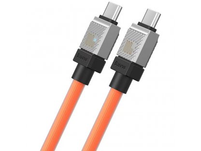 Kabel BASEUS Type C na Type C 1m - oranžový