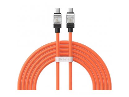  Kabel BASEUS Type C na Type C 2m - oranžový