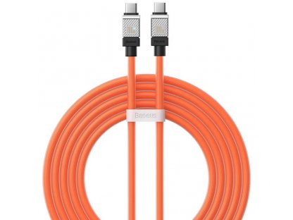  Kabel BASEUS Type C na Type C 2m - oranžový