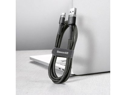 BASEUS kabel USB na USB-C 2A CATKLF-UG1 3m šedo-černý