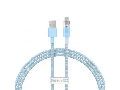 BASEUS cable USB to Type C Power Delivery Explorer 100W 1m blue CATS010403