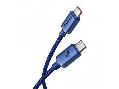 Datový Kabel Baseus USB-C / USB-C 1,2m - modrý