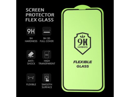 Bestsuit Flexible Hybrid Glass 5D for  Apple iPhone 15 Pro black