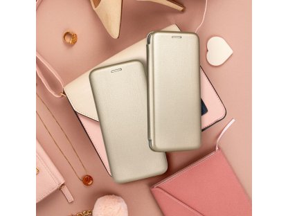 Knížkové pouzdro Forcell Elegance pro XIAOMI Redmi NOTE 12 5G zlaté