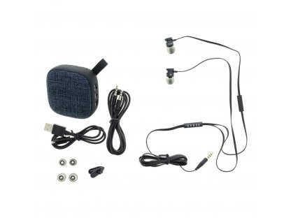 Bundle In-Ear Headphones Sluchátka + Bluetooth Speaker černý (EU Blister)