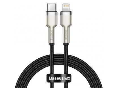 Datový kabel USB Typ C - Lightning 20 W Power Delivery 1 m - černý