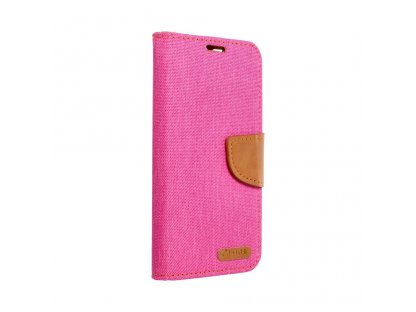 CANVAS Book case for IPHONE 15 Pro pink