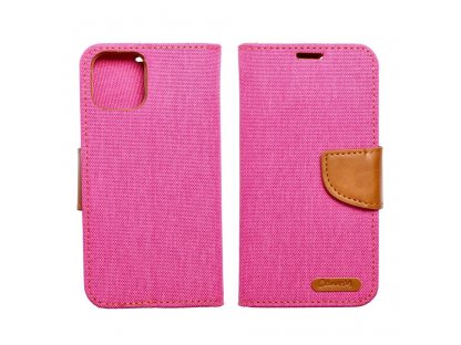 CANVAS Book case for IPHONE 15 Pro pink