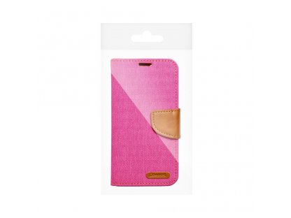 CANVAS Book case for IPHONE 15 Pro pink