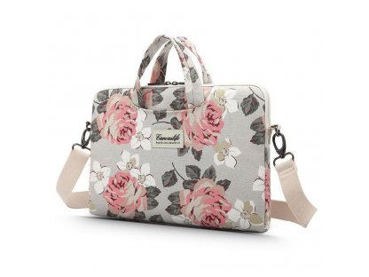 Canvaslife Briefcase taška na notebook 15-16 - bílá/růžová