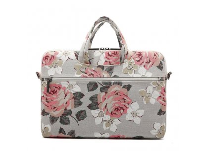 Canvaslife Briefcase taška na notebook 15-16 - bílá/růžová