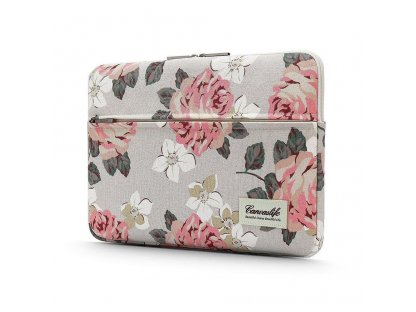 Canvaslife Sleeve taška na notebook 13-14 - bílá/růžová