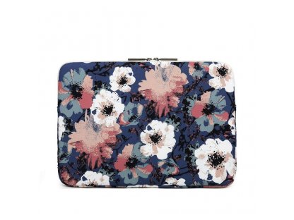 Canvaslife Sleeve taška na notebook 13-14 - tmavě modrá/růžová