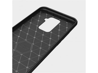 Carbon Case elastické pouzdro Huawei Mate 30 Lite černé