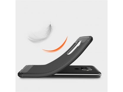 Carbon Case elastické pouzdro Huawei Mate 30 Lite modré