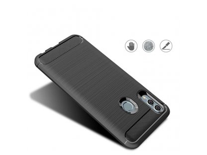 Carbon Case elastické pouzdro Huawei P Smart 2019 černé