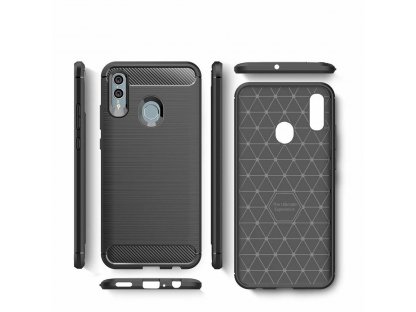 Carbon Case elastické pouzdro Huawei P Smart 2019 černé