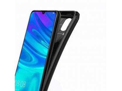 Carbon Case elastické pouzdro Huawei P Smart 2019 černé