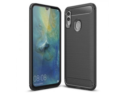 Carbon Case elastické pouzdro Huawei P Smart Plus 2019 / Honor 10 Lite Černé