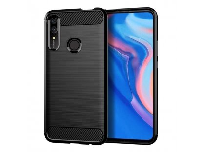 Carbon Case elastické pouzdro Huawei P Smart Z černé