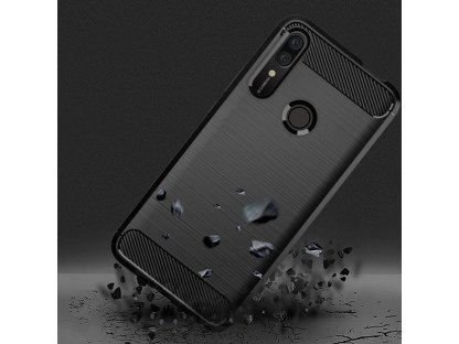 Carbon Case elastické pouzdro Huawei P Smart Z černé