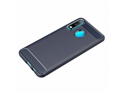 Carbon Case elastické pouzdro Huawei P30 Lite modré