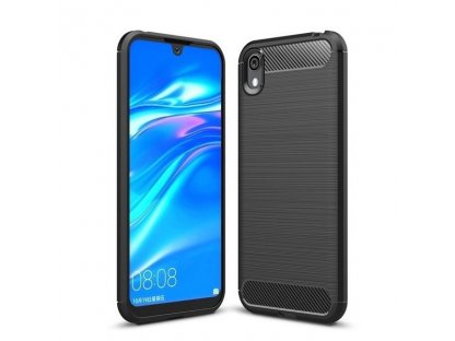 Carbon Case elastické pouzdro Huawei Y5 2019 černé