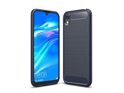 Carbon Case elastické pouzdro Huawei Y5 2019 modré