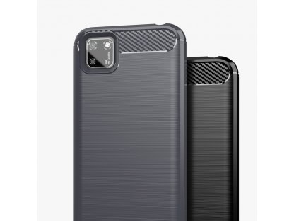 Carbon Case elastické pouzdro Huawei Y5p černé