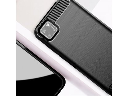 Carbon Case elastické pouzdro Huawei Y5p modré