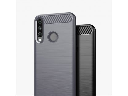 Carbon Case elastické pouzdro Huawei Y6p černé